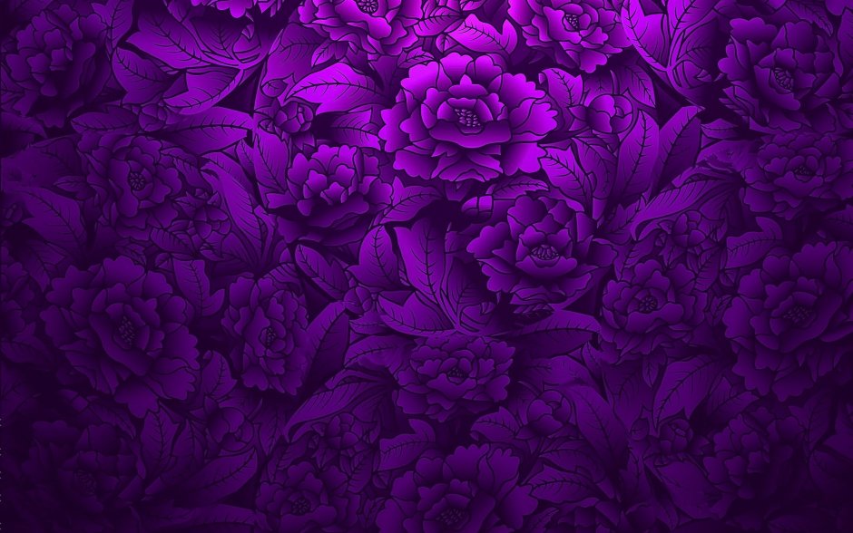 Фиолетовые обои