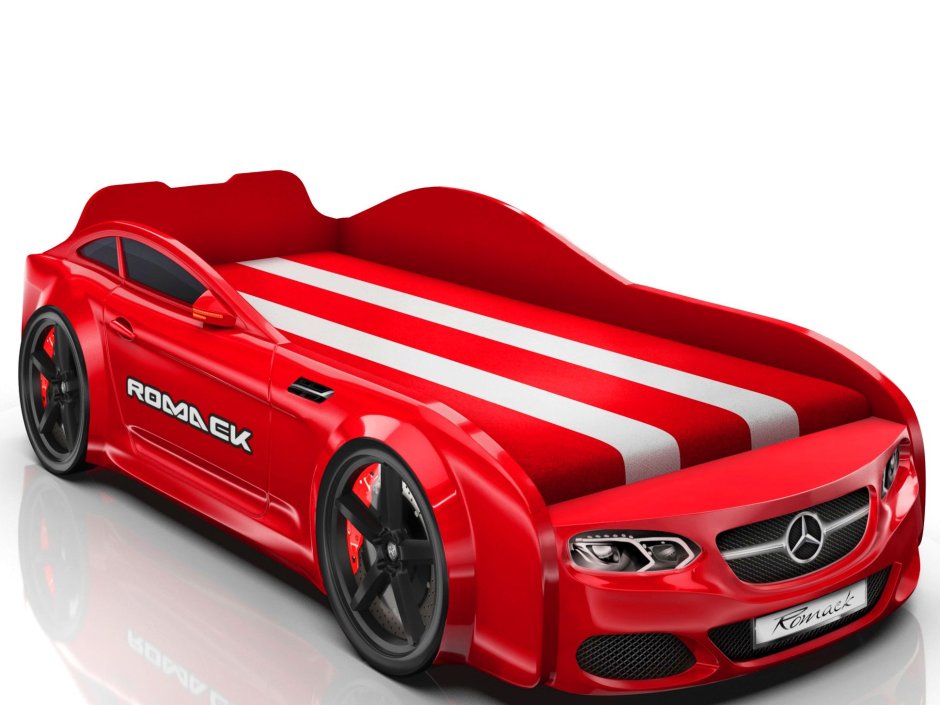 Детская кровать машина Romack mebel real Audi a7 красная