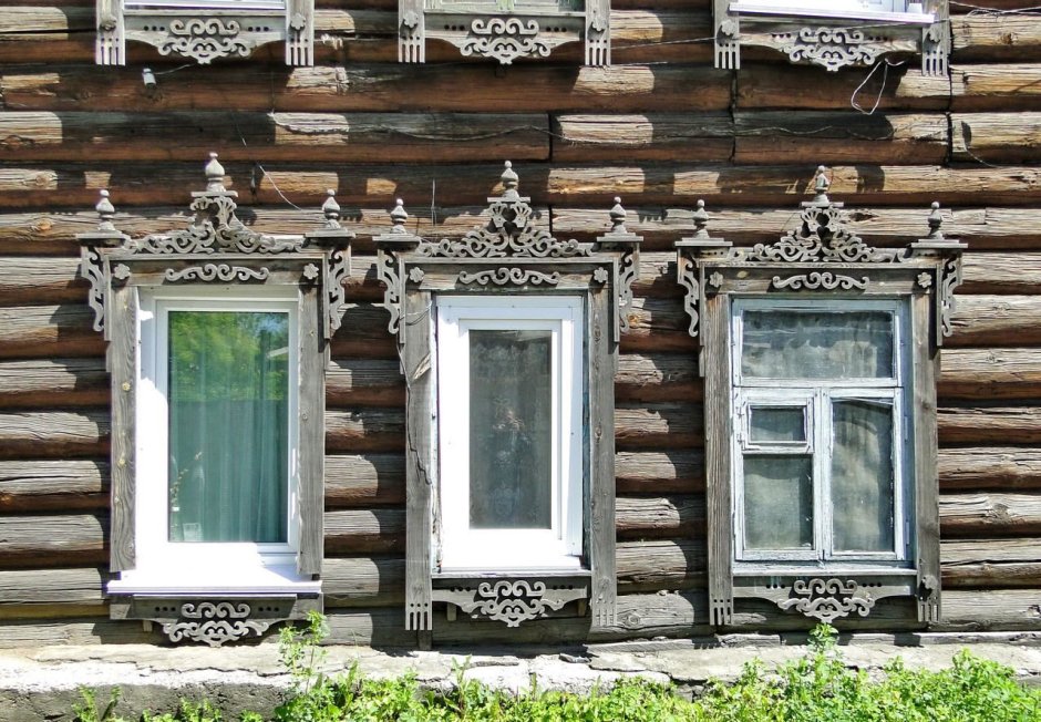 Резные окна Володарского района Нижегородской