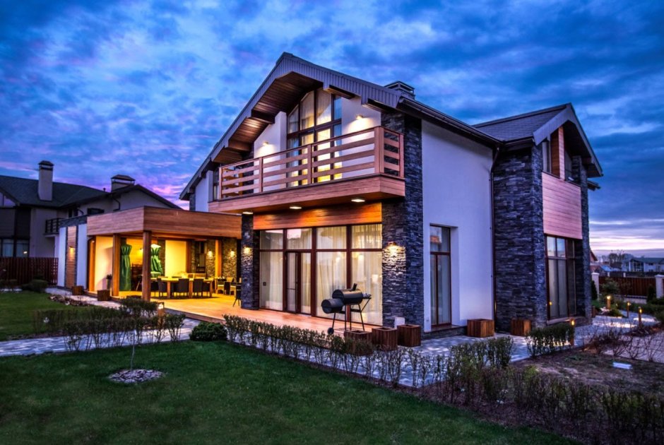 Ландшафтный дизайн загородного дома