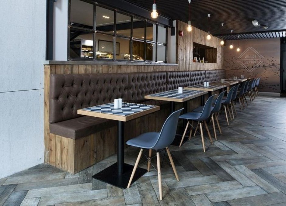 Мебель для кафе в стиле лофт