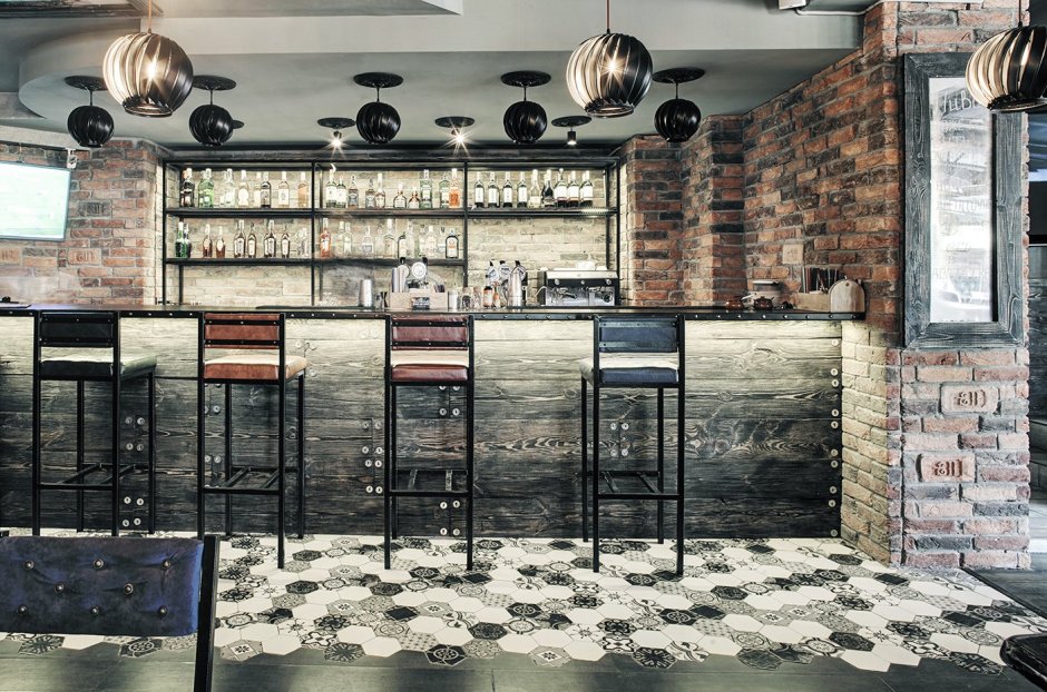 Стол металл дерево лофт