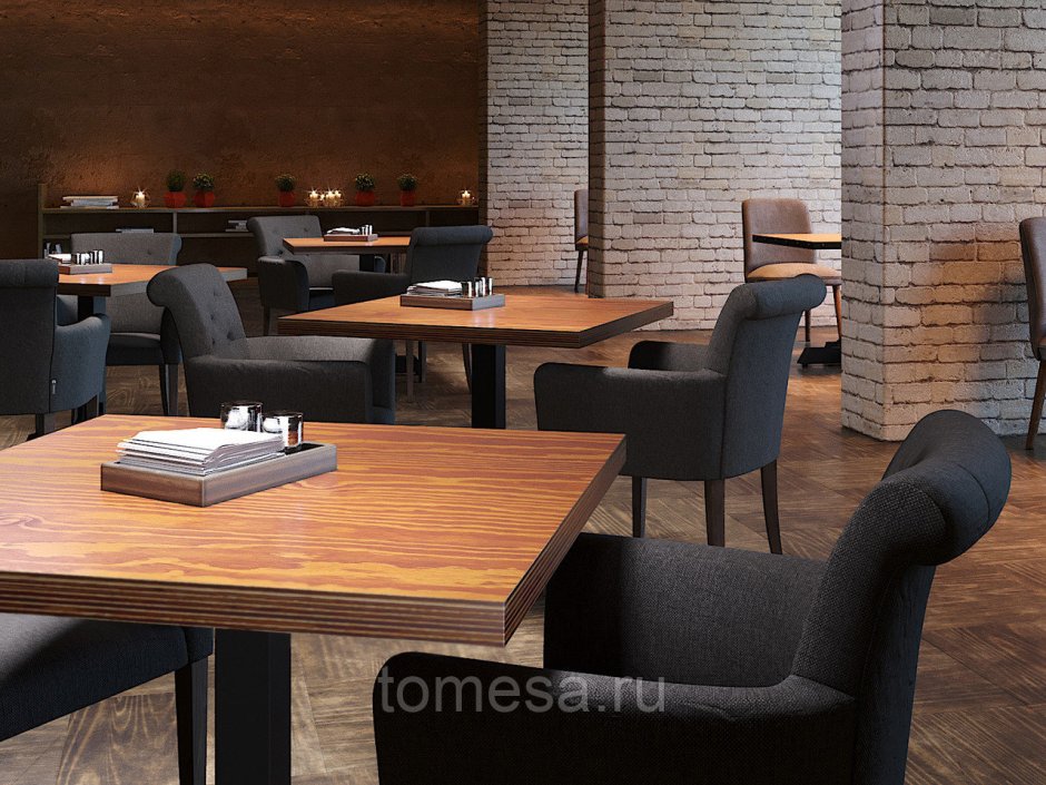 Мебель для кофейни в стиле лофт