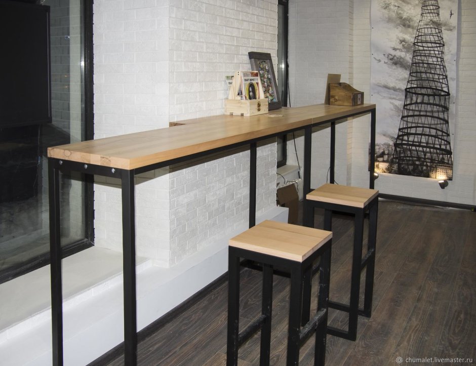 Барная стойка бар паб лофт