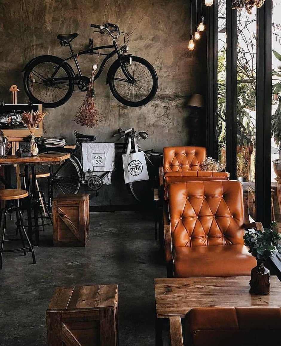 Кафе в стиле лофт