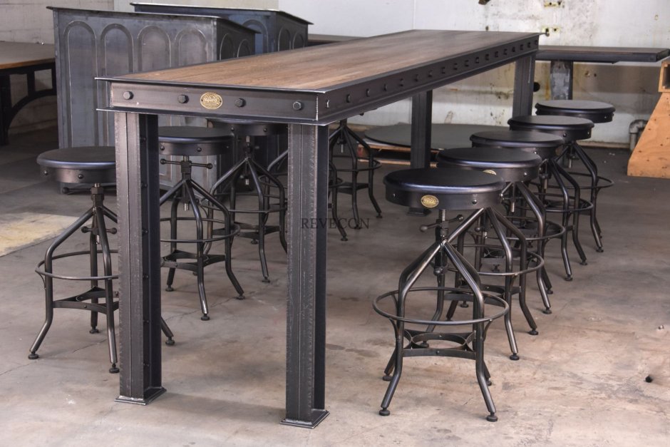 Мебель для кофейни в стиле лофт