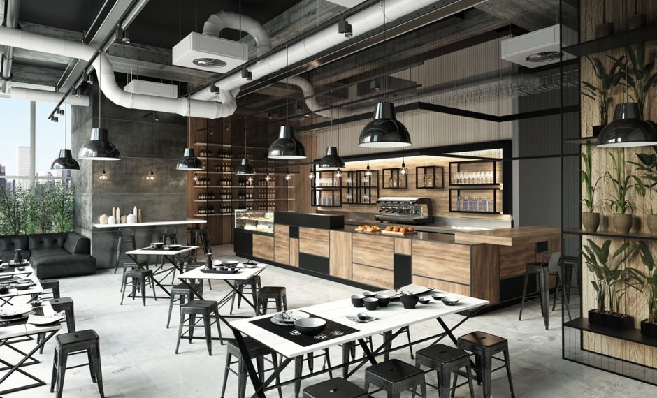 Бар Loft Design Interior