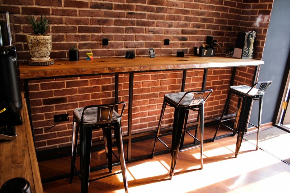 Мебель для кафе из поддонов в стиле лофт