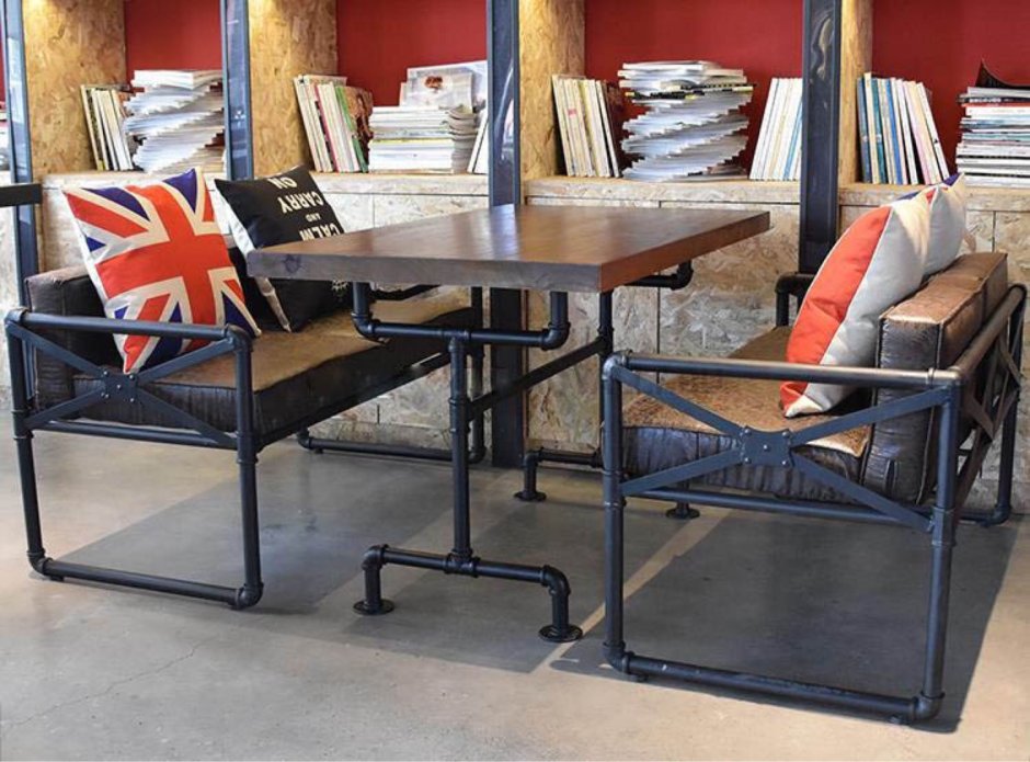 Кафе в стиле лофт