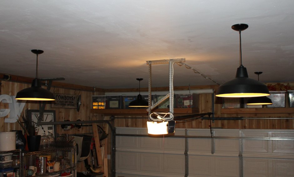 Дизайнерские светильники для гаража
