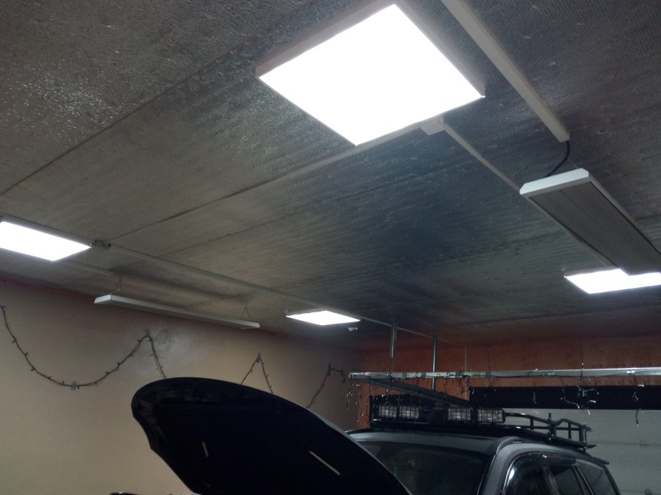 Светодиодные лампы в гараж драйв 2