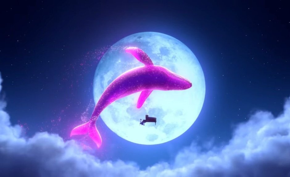Фиолетовый кит БТС Тини Тани