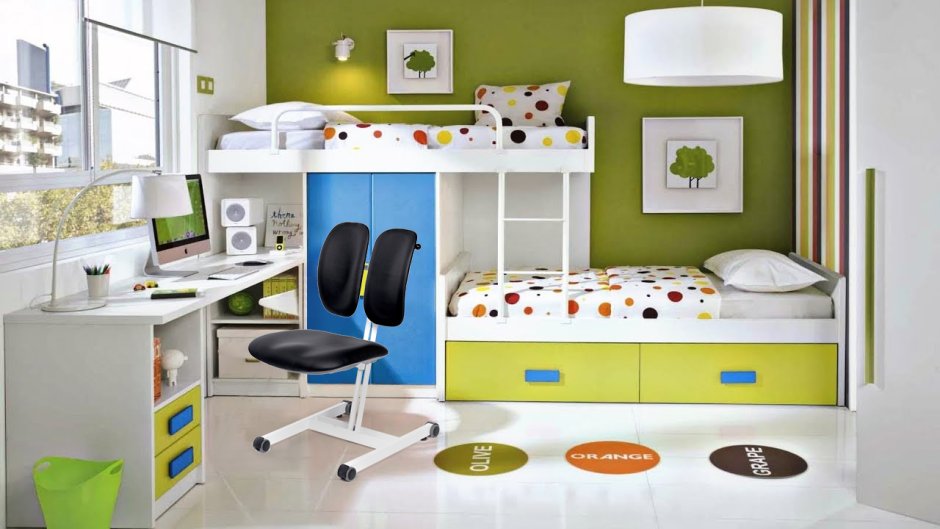 Детская мебель для мальчика и девочки