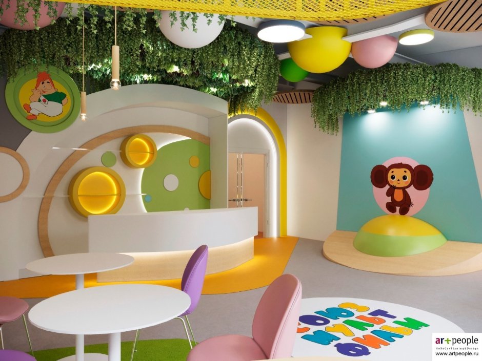 Дизайн детского развлекательного центра