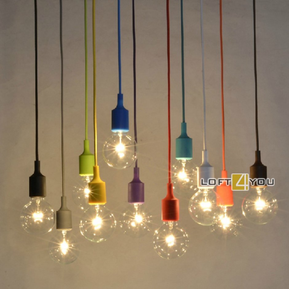 Подвесной светильник Muuto e27 Color зеленый