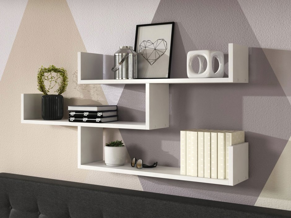 Стеклянные полки