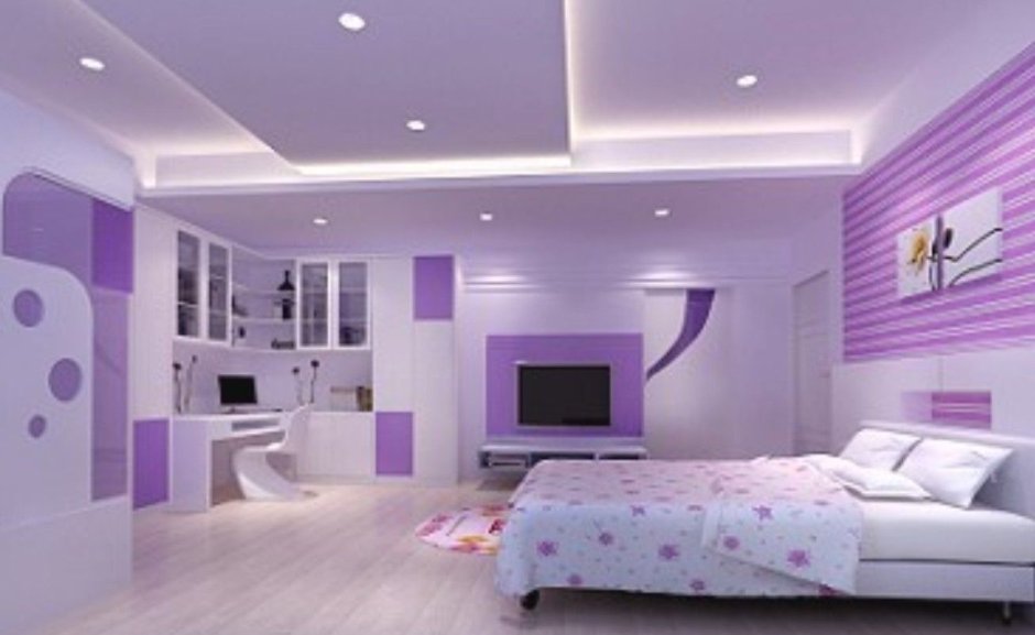 Комната моей мечты фиолетовая