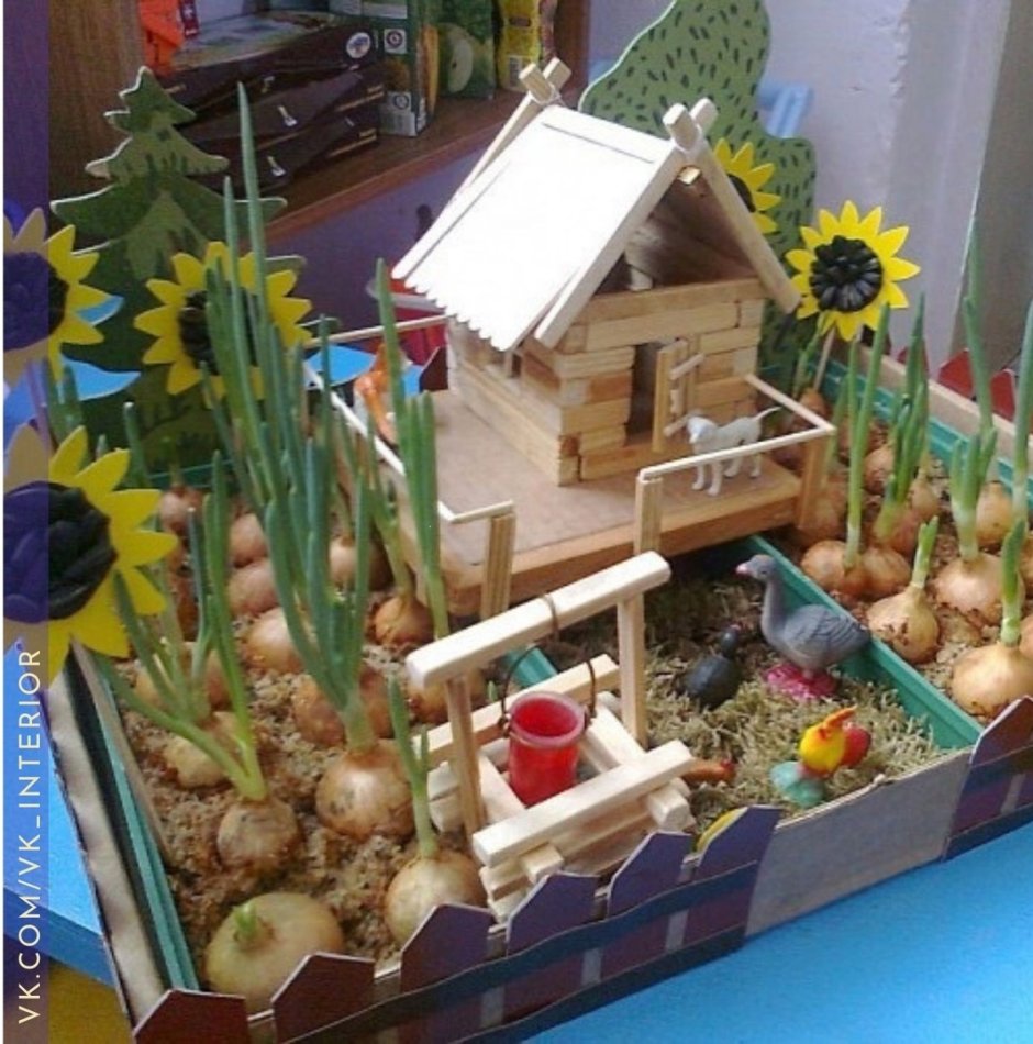 Поделка домик в детский сад