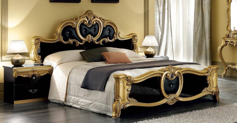 Спальня Barocco Black Gold