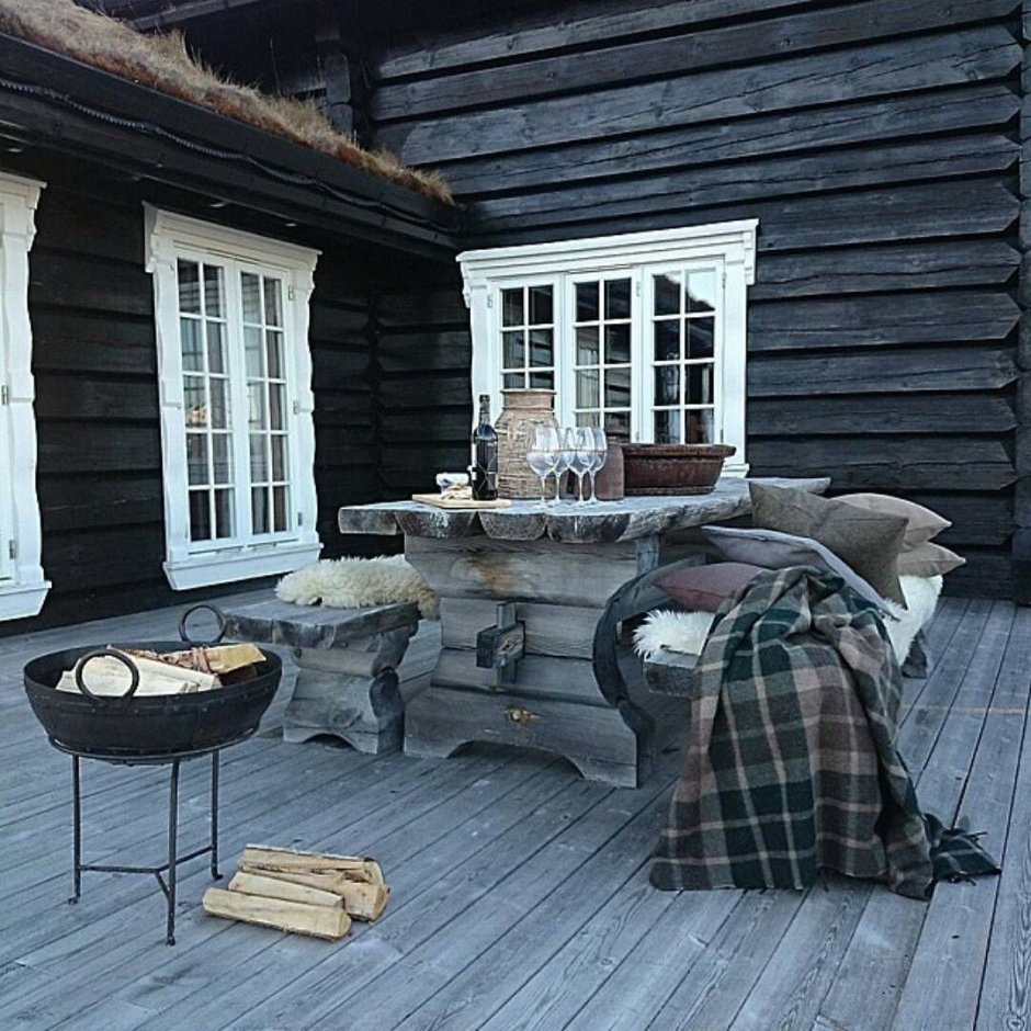 Домик в норвежском стиле