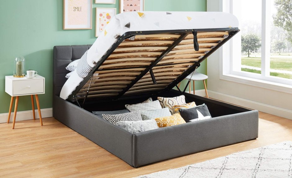 Кровать односпальная с ящиками Vox Safari