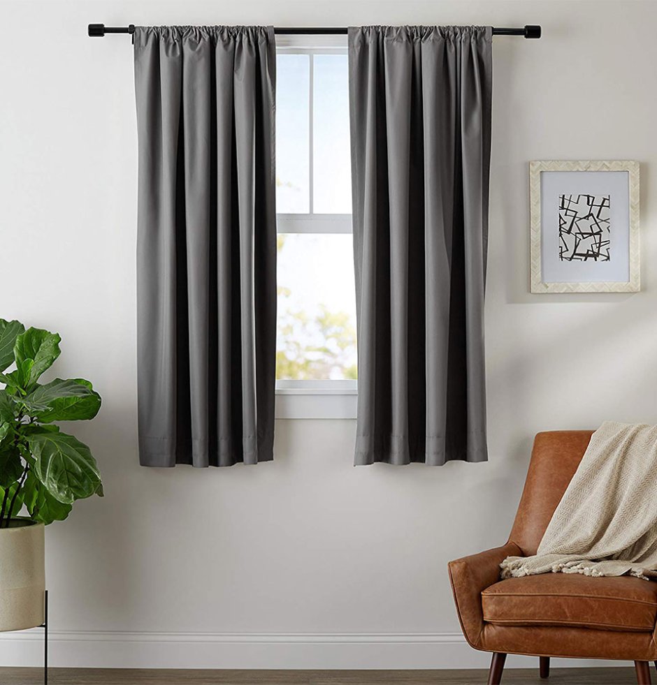 White Silk Curtain