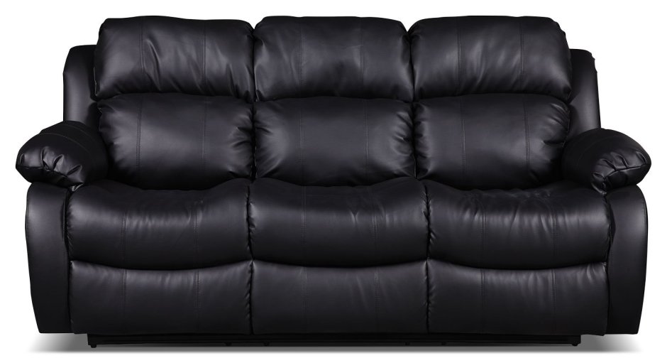 Кресло черное для дивана