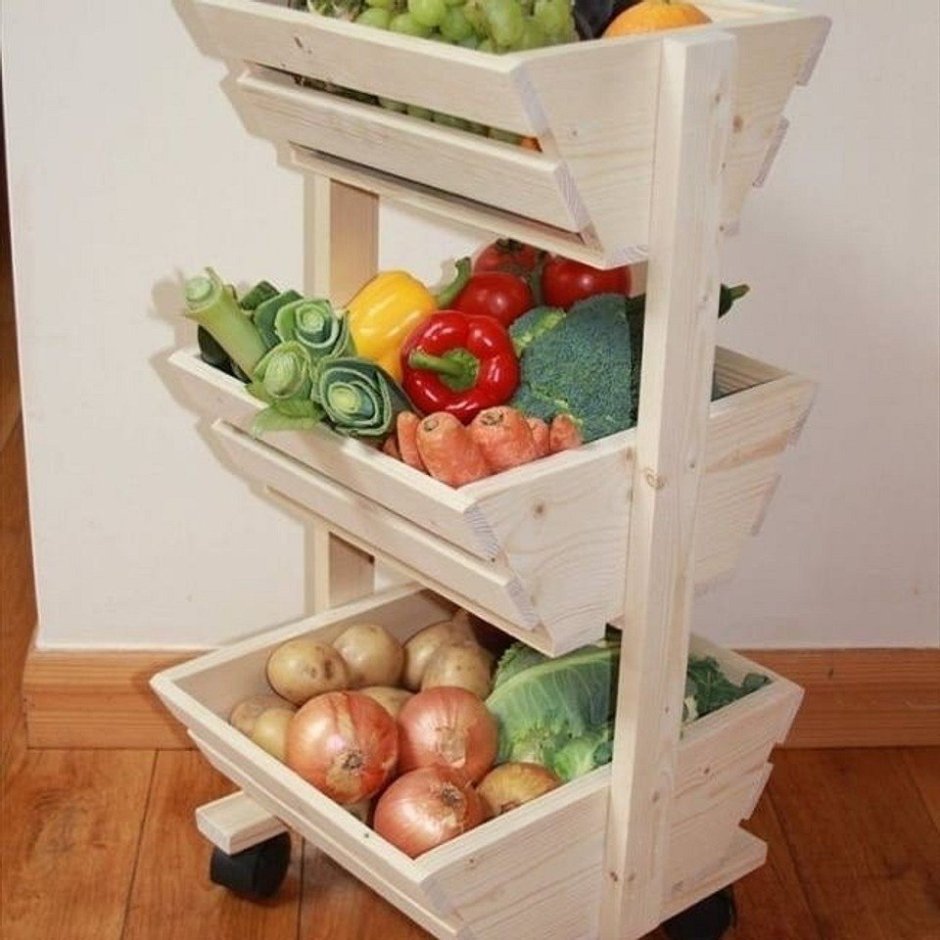 Пластиковая Этажерка для овощей