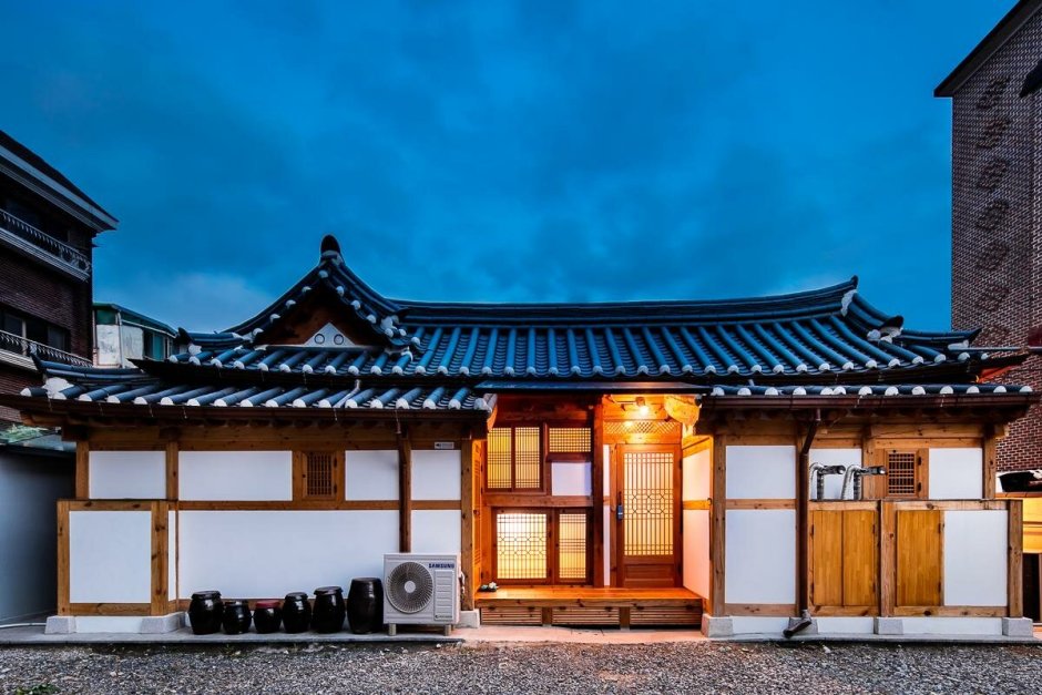 Ханок корейский дом внутри
