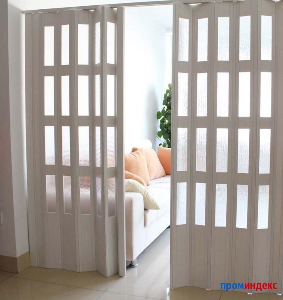 Межкомнатная дверь гармошка Wenge