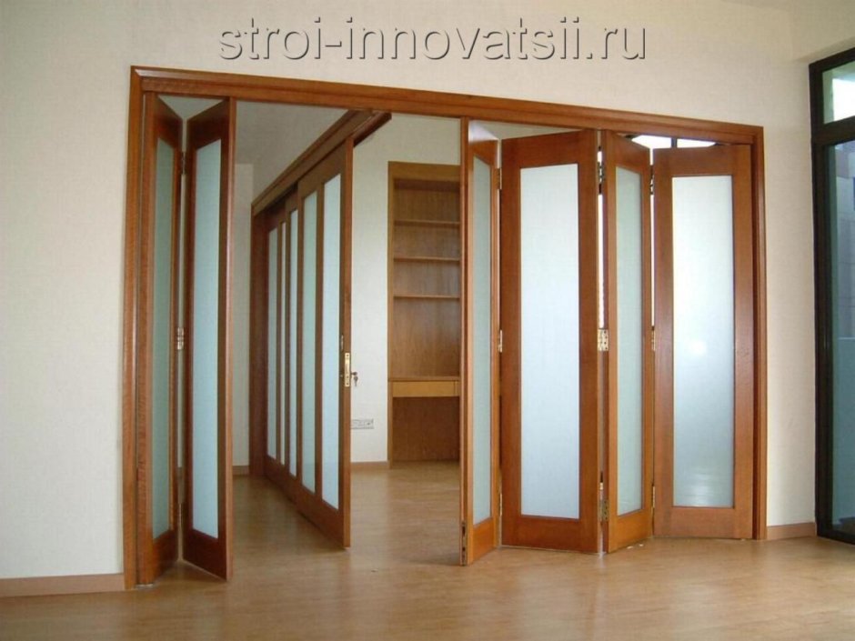 Дверь складная межкомнатная