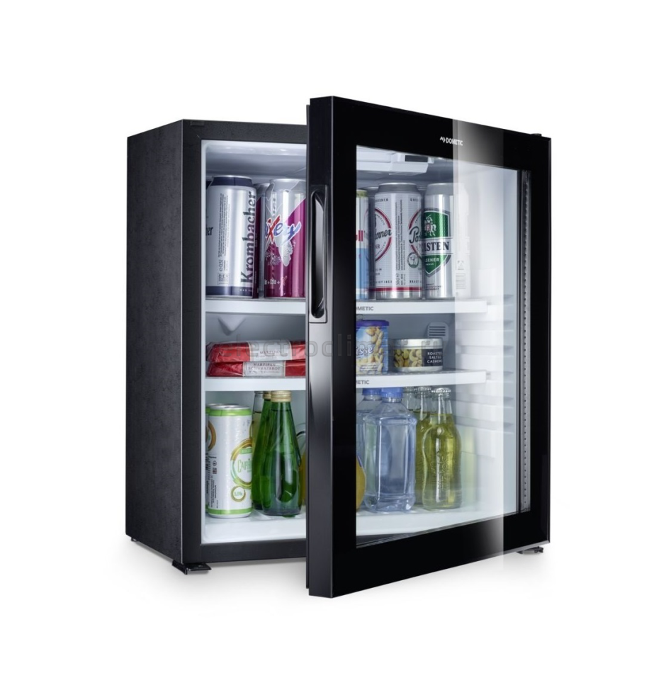 Шкаф холодильный со стеклом Tefcold cev425 Black