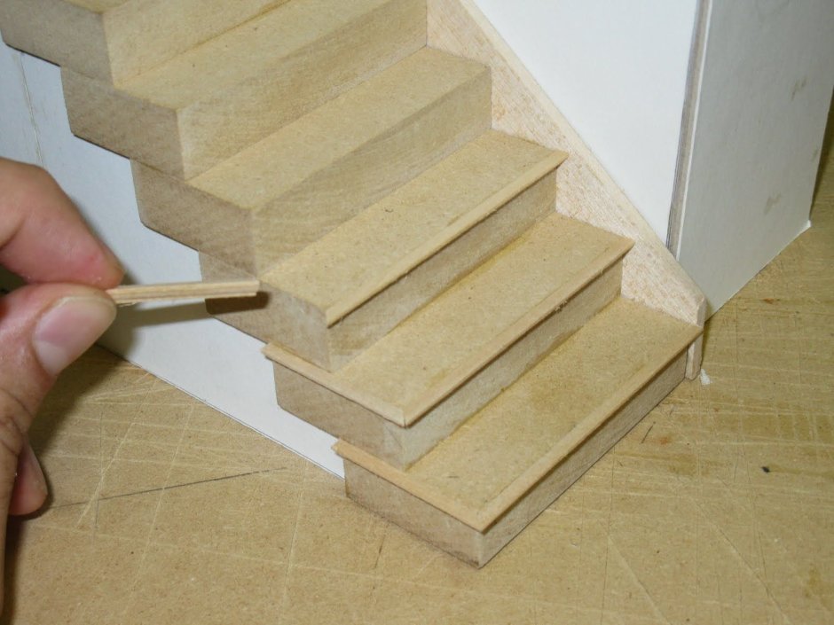 Ступеньки из картона