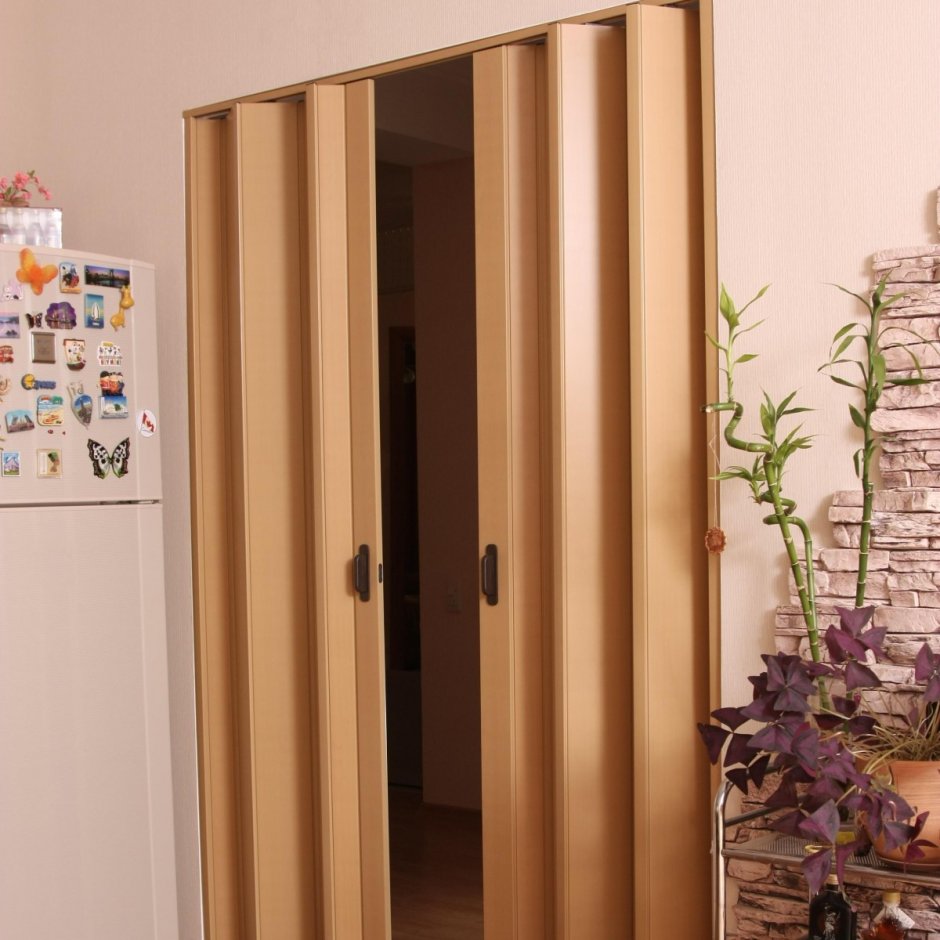 Двери-гармошка межкомнатные 212х92