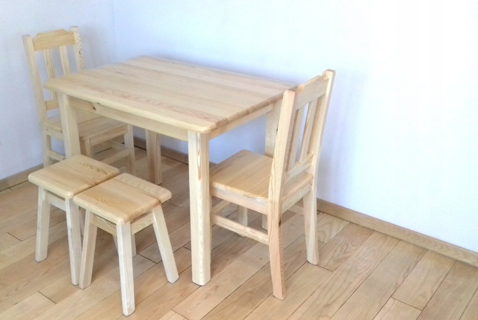 Ingo Ингу стол, сосна75x75 см