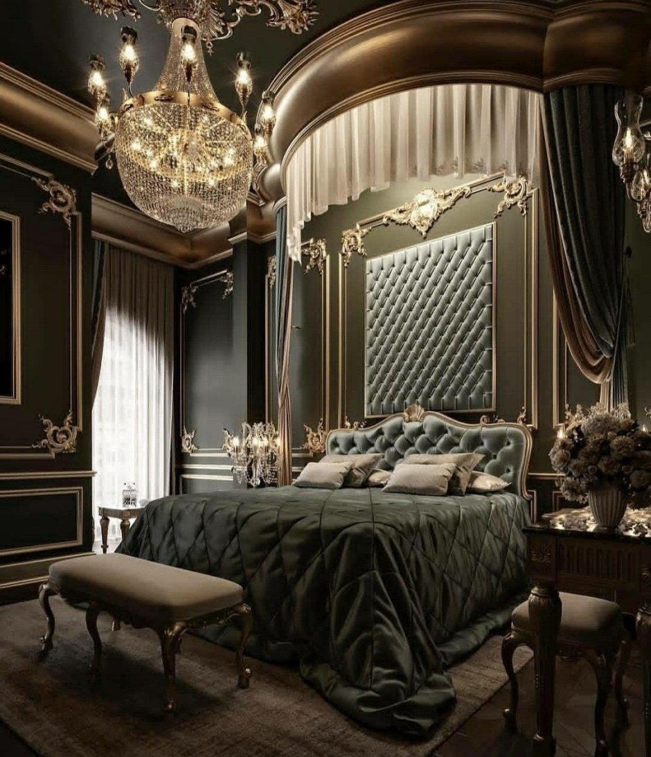 Luxury Mansion Interior спальни