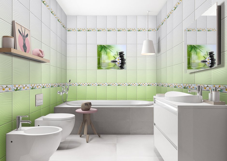 Панели пластик са Гавайи veм250 r776h фон 0,25*2,7м*8мм
