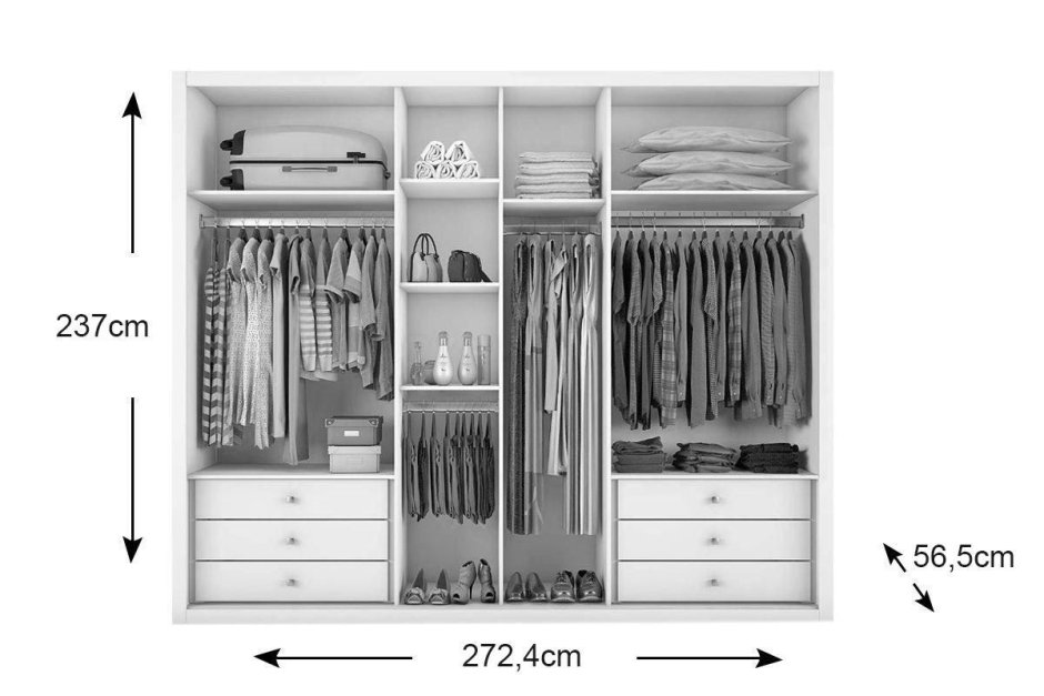 Шкаф для одежды наполнение