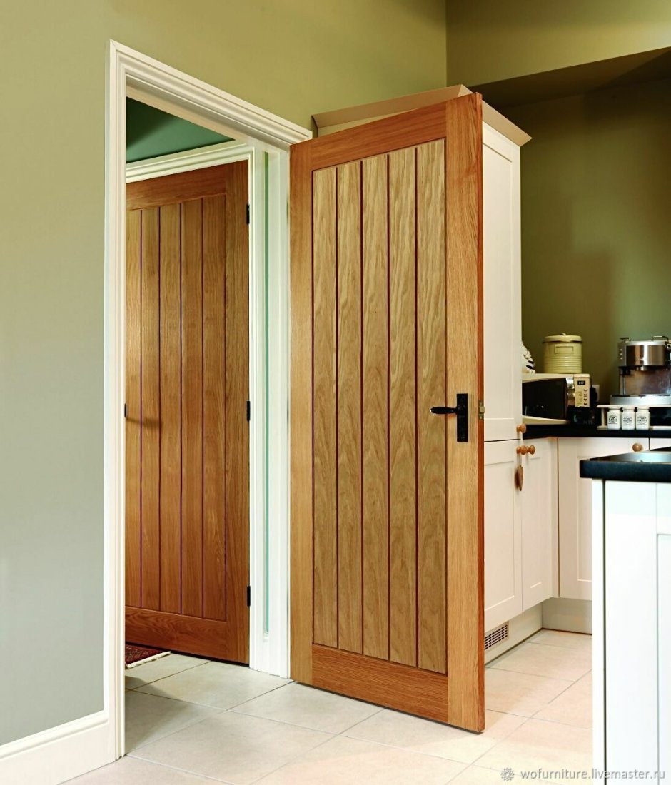 Дизайнерские деревянные двери