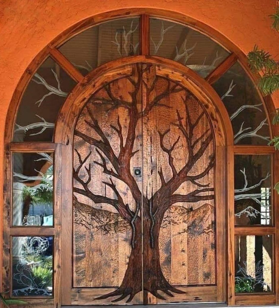 Красивые двери необычные