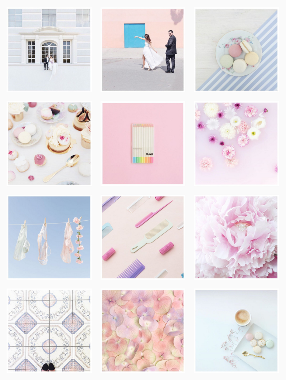 Moodboard для Инстаграм