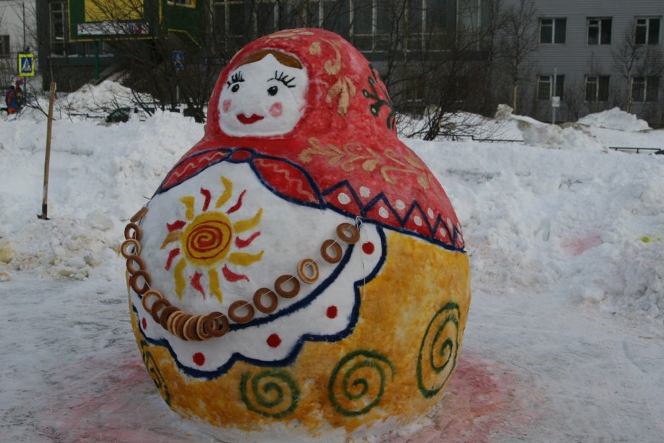Снежные городки в ДОУ