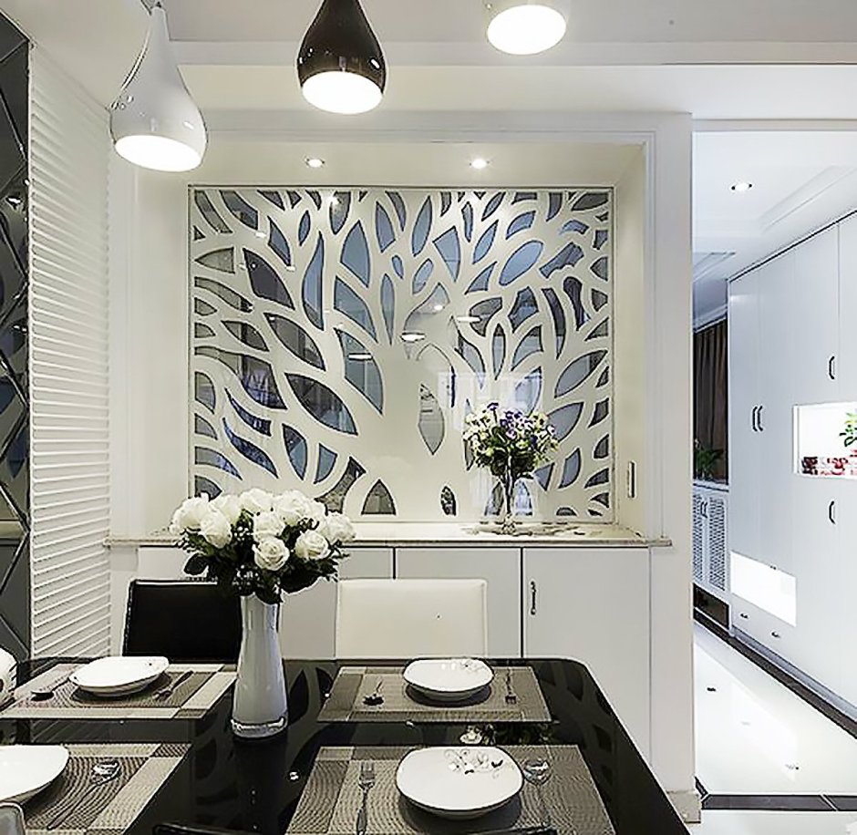 Резные перегородки в интерьере