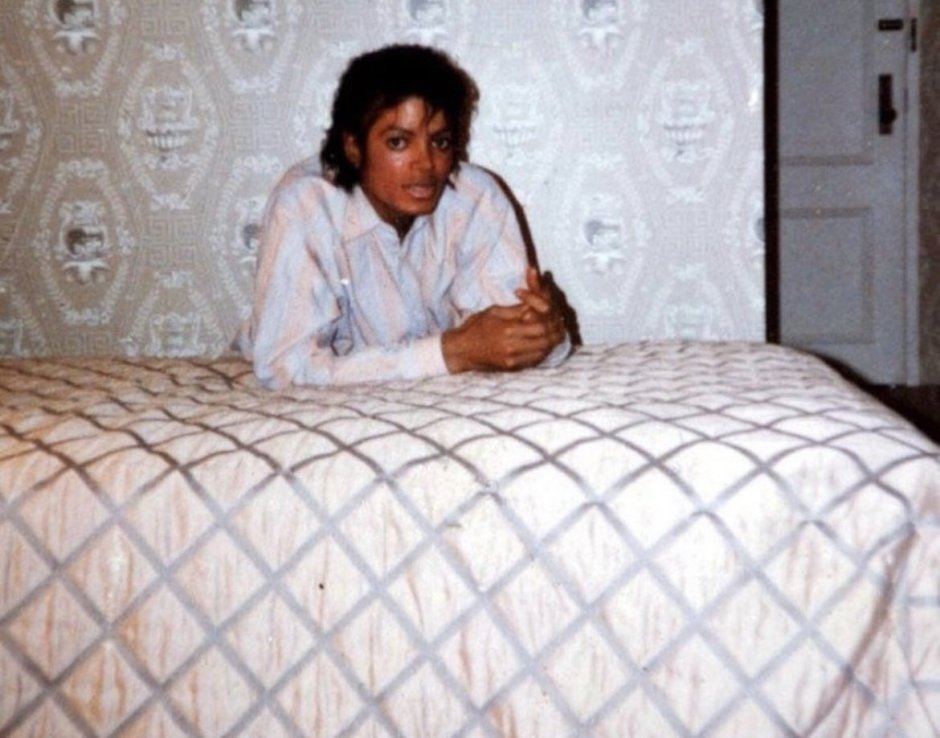 Майкл Джексон в больнице 1984