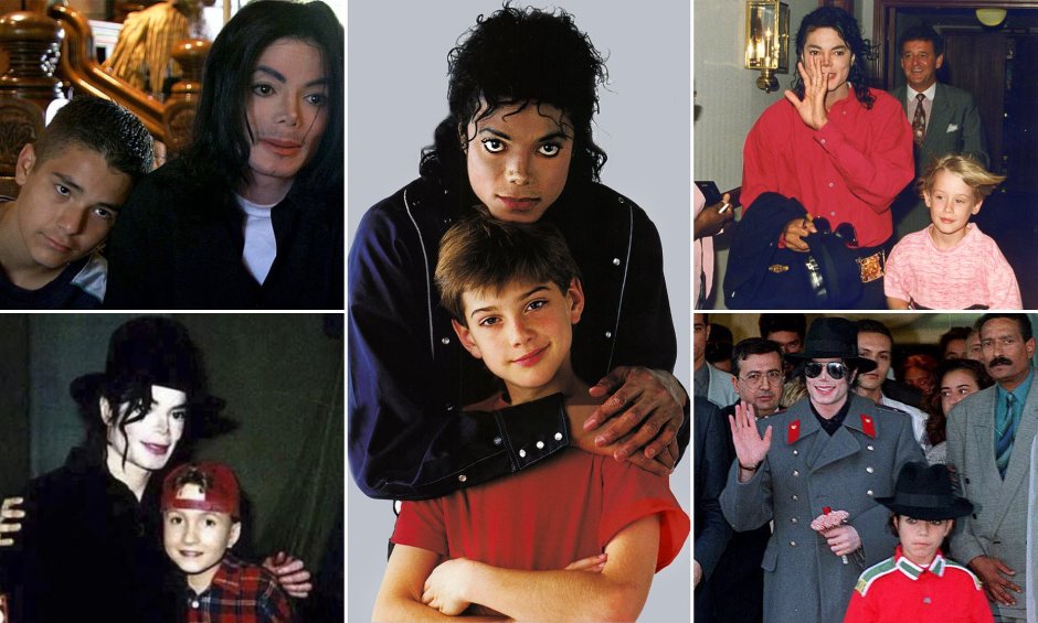 Майкл Джексон и дети Неверленд