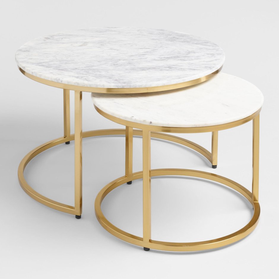 Журнальный столик Round Nesting Coffee Table