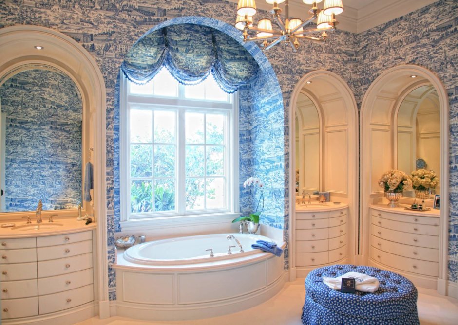 Ванная комната в викторианском стиле