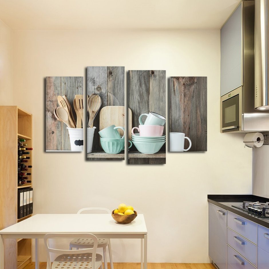 Кухни с Wall-frame Kitchen