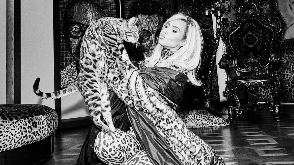 Ким Кардашян в леопарде
