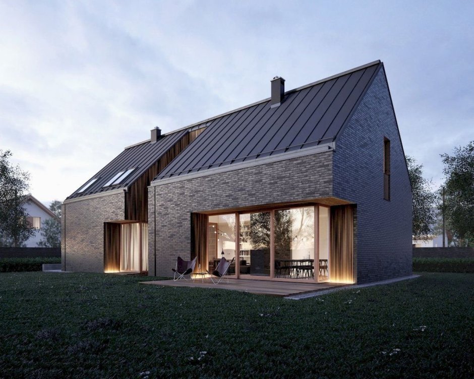 Барн хаусы Barn House кирпичный